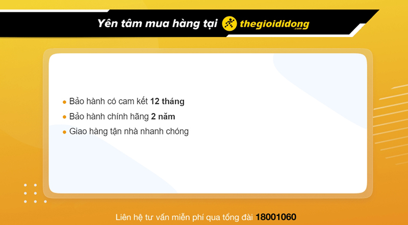 Bảo hành chuột không dây tại TGDĐ